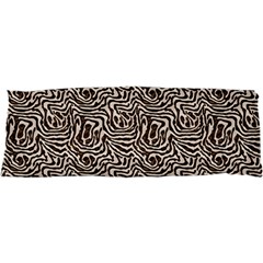 Brown Beige Snake Pattern 47 x17  Body Pillow Case Dakimakura (Two Sides) from UrbanLoad.com Back