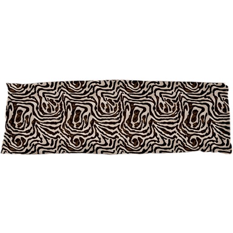 Brown Beige Snake Pattern 63 x21  Body Pillow Case Dakimakura (Two Sides) from UrbanLoad.com Front