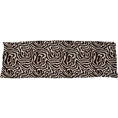 Brown Beige Snake Pattern 63 x21  Body Pillow Case Dakimakura (Two Sides) from UrbanLoad.com Back