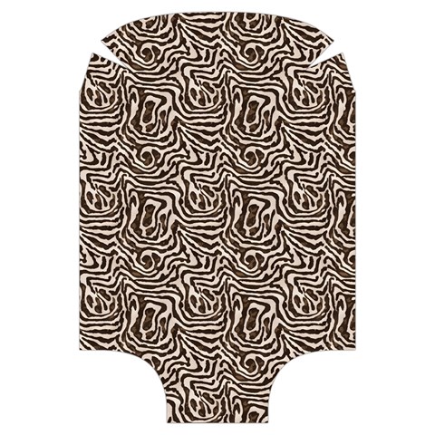 Brown Beige Snake Pattern Luggage Cover (Large) from UrbanLoad.com Front