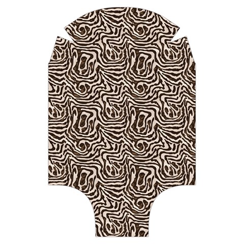 Brown Beige Snake Pattern Luggage Cover (Small) from UrbanLoad.com Front