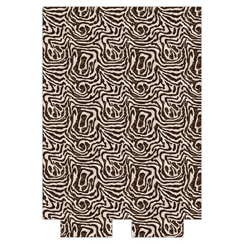 Brown Beige Snake Pattern Automatic Folding Umbrella with Case (Large) from UrbanLoad.com Case