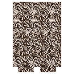 Brown Beige Snake Pattern Automatic Folding Umbrella with Case (Medium) from UrbanLoad.com Case