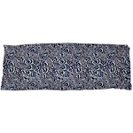 Blue Black Snake Pattern 40 x15  Body Pillow Case Dakimakura (Two Sides)