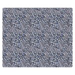Blue Black Snake Pattern 50  x 40  Premium Plush Fleece Blanket (Small)