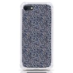 Blue Black Snake Pattern iPhone SE