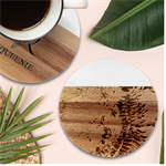 Tondo Marble Wood Coaster (Round)
