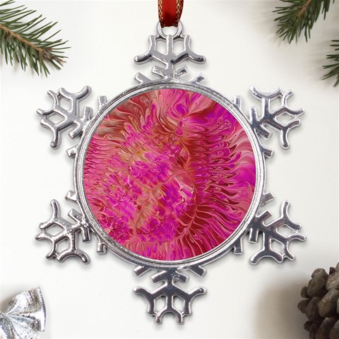 Tondo Metal Large Snowflake Ornament from UrbanLoad.com Front