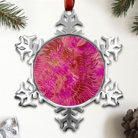 Tondo Metal Small Snowflake Ornament from UrbanLoad.com Front