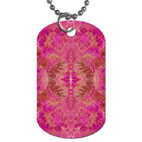 Tondo symmetry Dog Tag (Two Sides) from UrbanLoad.com Front