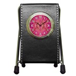 Tondo symmetry Pen Holder Desk Clock