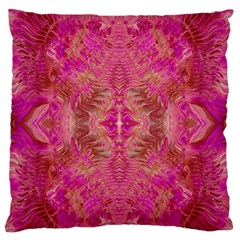 Tondo symmetry Standard Premium Plush Fleece Cushion Case (Two Sides) from UrbanLoad.com Back