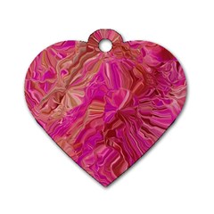 Tondo Wave I Dog Tag Heart (Two Sides) from UrbanLoad.com Front