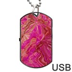  Tondo Wave I Dog Tag USB Flash (One Side)