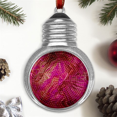 Tondo Wave I Metal Light Bulb Shape Ornament from UrbanLoad.com Front