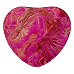  Tondo Wave I Heart Glass Fridge Magnet (4 pack)