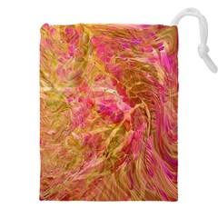 Acid green blend Drawstring Pouch (5XL) from UrbanLoad.com Front