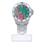 Green Pour Plastic Nurses Watch