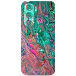 Green Pour Samsung Galaxy S24 Plus 6.7 Inch Black TPU UV Case