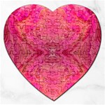 Pink Pour  Jigsaw Puzzle (Heart)