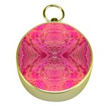 Pink Pour  Gold Compasses