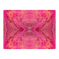 Pink Pour  35  x 27  Two Sides Premium Plush Fleece Blanket (Mini) from UrbanLoad.com 35 x27  Blanket Back