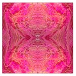Pink Pour  36  x 36  Square Satin Scarf