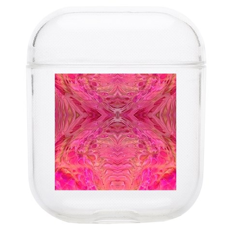 Pink Pour  Soft TPU AirPods 1/2 Case from UrbanLoad.com Front