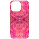Pink Pour  iPhone 15 Pro Max Black UV Print PC Hardshell Case