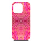 Pink Pour  iPhone 16 Pro Black UV Print PC Hardshell Case