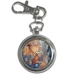 Blue flow Key Chain Watches