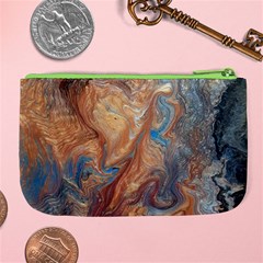 Blue flow Large Coin Purse from UrbanLoad.com Back