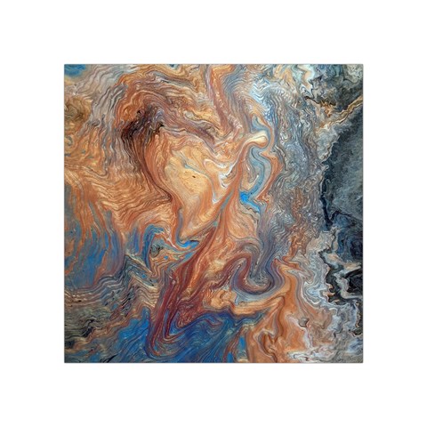 Blue flow Square Tapestry (Small) from UrbanLoad.com Front