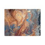 Blue flow 35  x 27  Premium Plush Fleece Blanket (Mini)