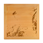 Blue flow Wood Photo Frame Cube