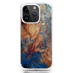 Blue flow iPhone 14 Pro TPU UV Print Case