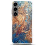 Blue flow Samsung Galaxy S24 Ultra 6.9 Inch TPU UV Case