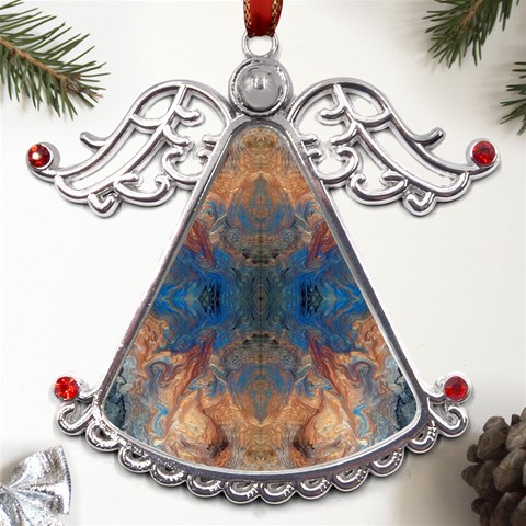 Pour Repeats Metal Angel with Crystal Ornament from UrbanLoad.com Front