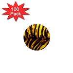 Tiger Pattern 1  Mini Magnet (100 pack) 