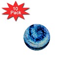 Spiral of Colors 1  Mini Button (10 pack) 