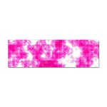 Pink Grunge Sticker (Bumper)
