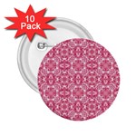 Pink and white background 2.25  Button (10 pack)
