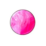 Pink Feather Hat Clip Ball Marker (4 pack)