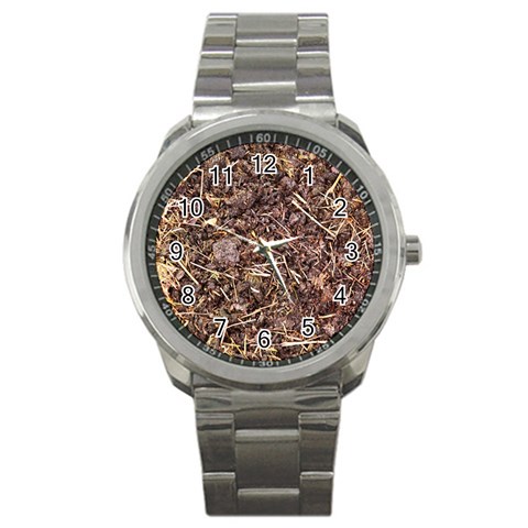 Manure...lol :) Sport Metal Watch from UrbanLoad.com Front