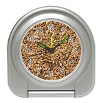 Linen Seeds Travel Alarm Clock