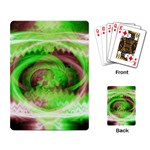 Hypnotic Fractal Playing Cards Single Design