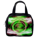 Hypnotic Fractal Classic Handbag (One Side)