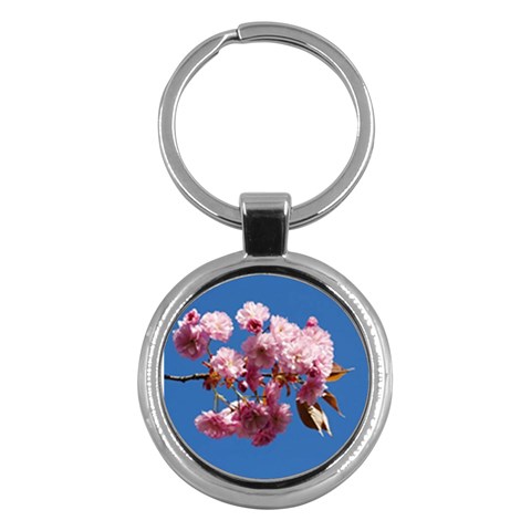 Japanese flowering cherry Key Chain (Round) from UrbanLoad.com Front