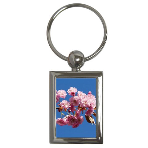 Japanese flowering cherry Key Chain (Rectangle) from UrbanLoad.com Front
