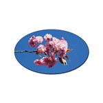 Japanese flowering cherry Sticker (Oval)